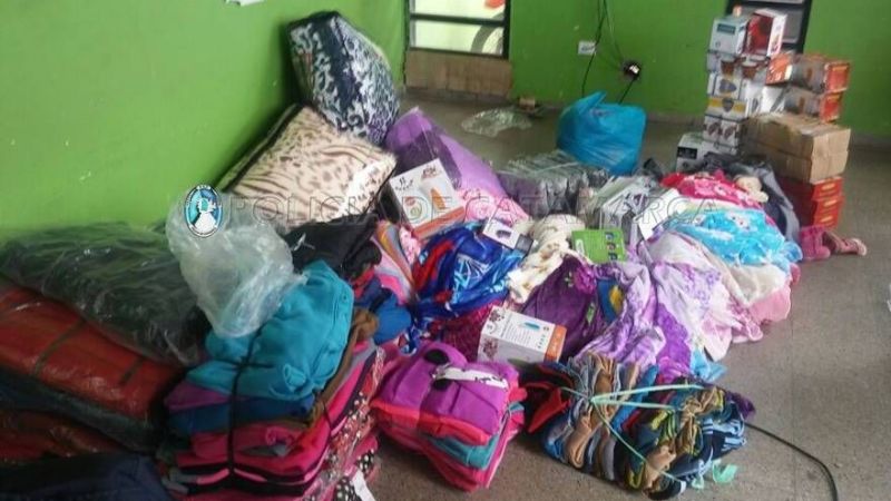 Secuestran mercadería valuada en $100.000