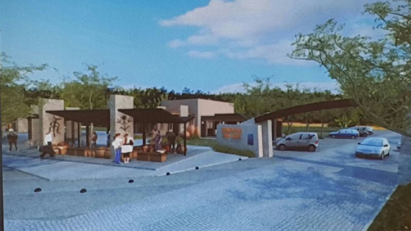 Gómez quiere un complejo turístico, comercial y artesanal