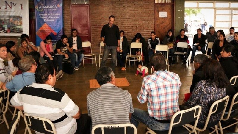 Se capacitó en Economía social y Desarrollo local
