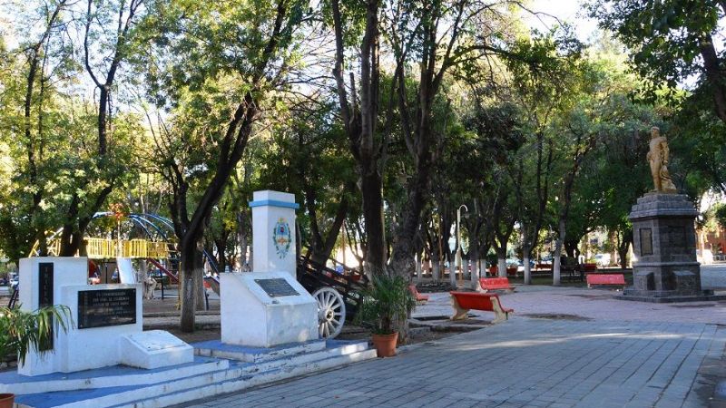 Obra de mejoramiento de la Plaza Gral. Manuel Belgrano