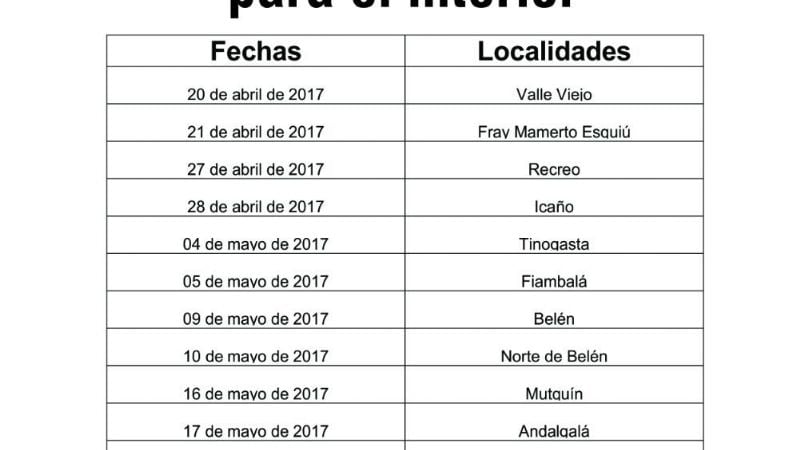 Renuevan carnet de OSEP en Valle Viejo y FME