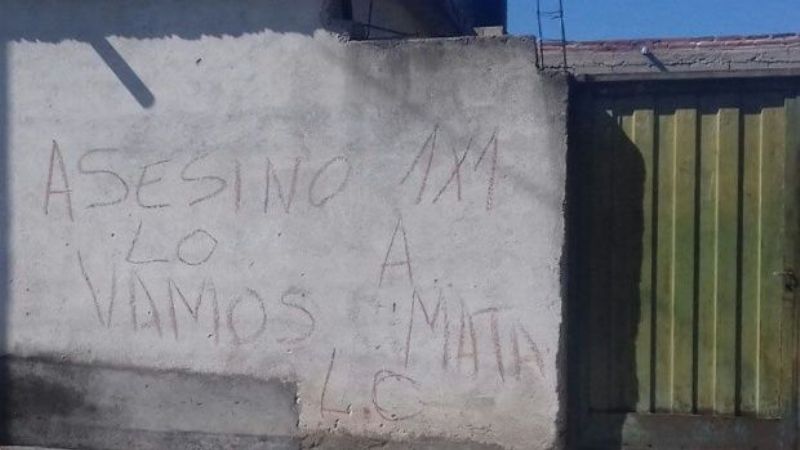 Dos detenidos por escribir amenazas en contra de la familia Ponce