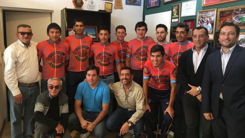 Partió el seleccionado de ciclismo