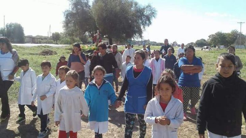 Procesión de San Expedito en Casa de Piedra