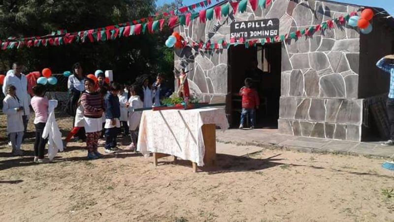 Procesión de San Expedito en Casa de Piedra