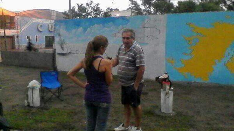 Homenaje a los Caídos y Veteranos de Malvinas.