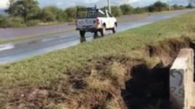 Cayó otra torre de alta tensión en Valle Viejo