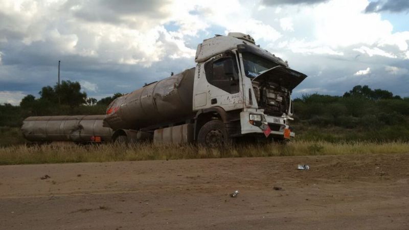 Terrible choque entre San Martín y Chumbicha