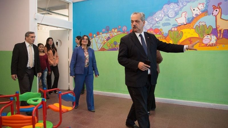 Inauguraron la Sala de Psicomotricidad en la Casa Cuna