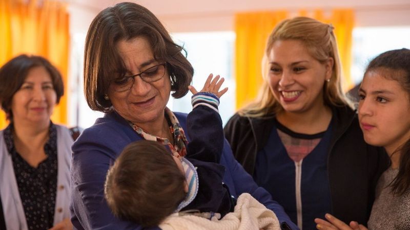 Inauguraron la Sala de Psicomotricidad en la Casa Cuna