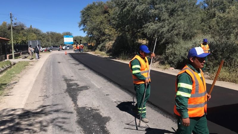 Vialidad de Catamarca trabaja en la Ruta Nacional Nº 40