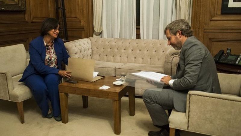 Corpacci se reunió con Frigerio y hablaron de las inundaciones