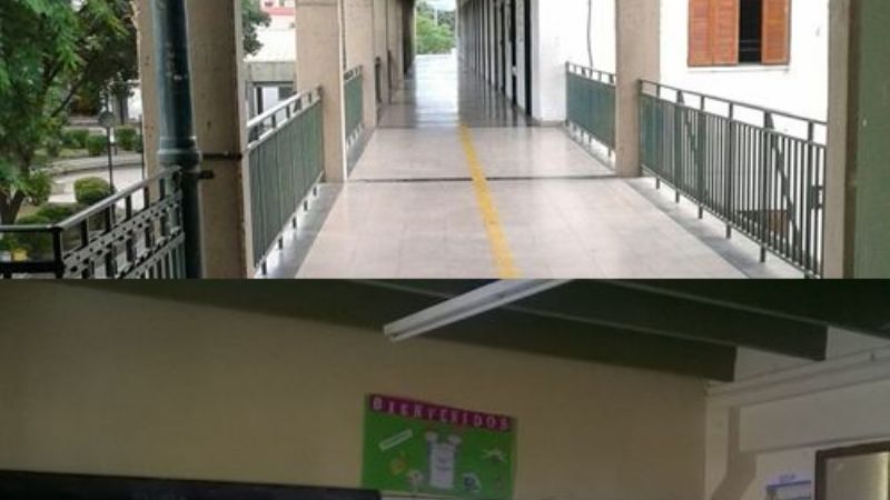 Fuerte acatamiento al primer día del paro universitario