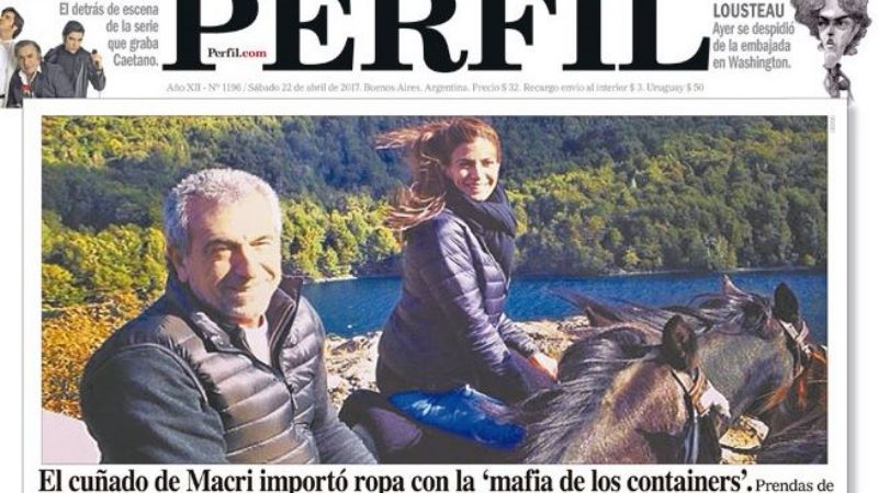 Cuñado de Macri importó ropa con dos firmas truchas