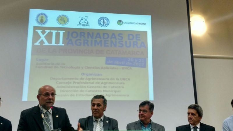 Avances en la agrimensura, eje de debate en la Facultad de Tecnología