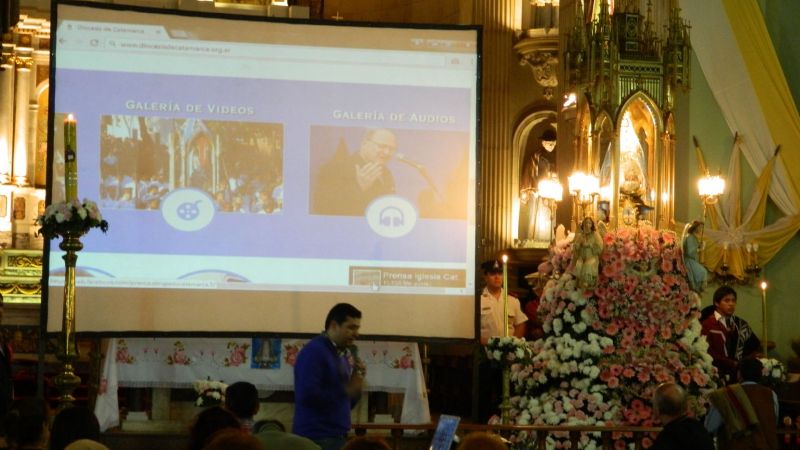 Presentaron la página web de la Diócesis de Catamarca