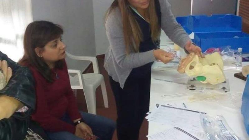 Capacitación sobre toma de muestra para VPH