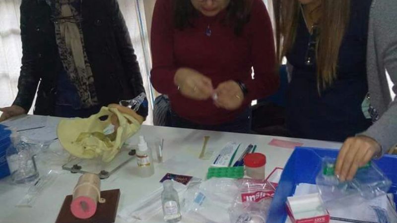 Capacitación sobre toma de muestra para VPH