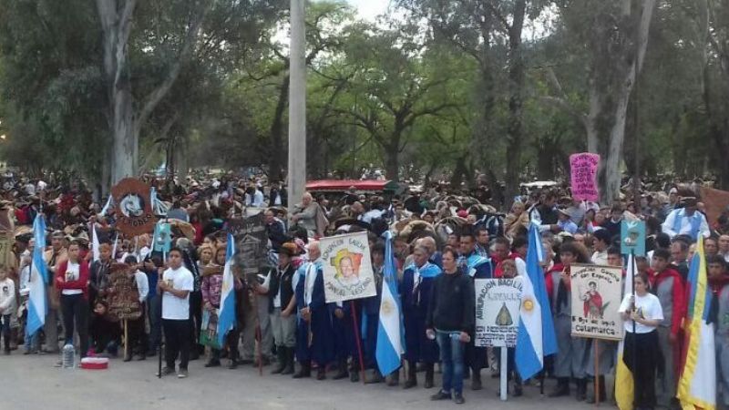 Multitudinaria peregrinación gauchesca para honrar a Virgen