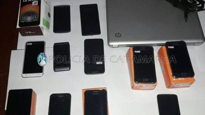 Esclarecen cuantioso robo en local de celulares