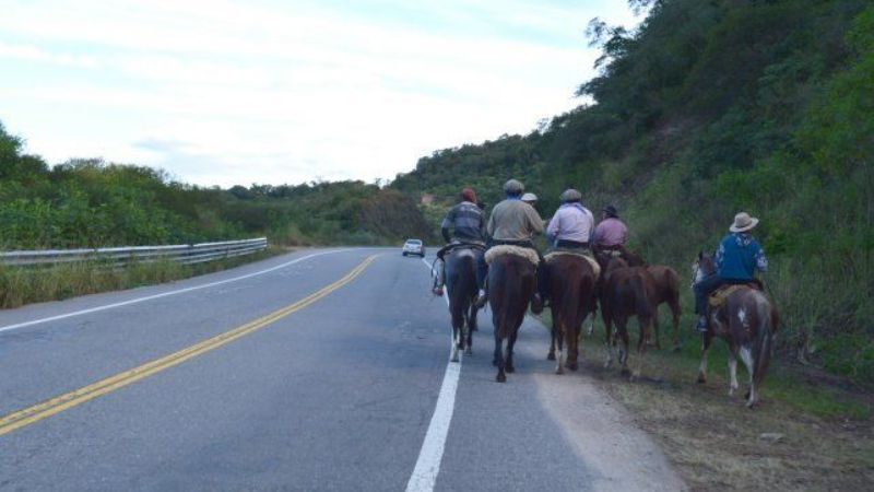 Mantienen prevención por grupos de jinetes en marcha