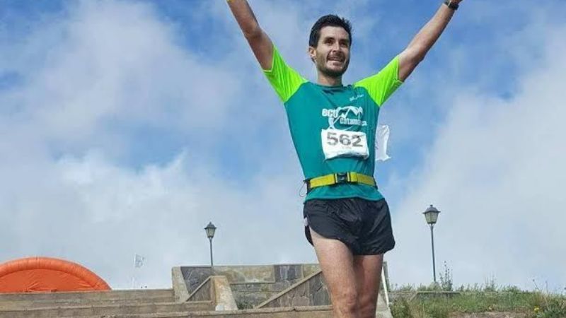 Joaquín Narváez se lució en el “Quebrantahuesos Trail”
