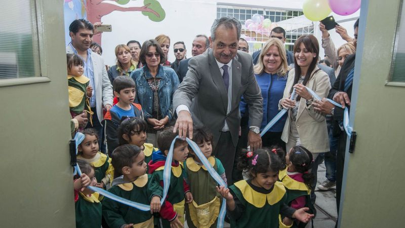 Lucía inauguró un nuevo espacio de primera infancia