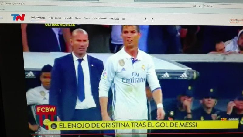 TN “confundió” a Cristiano: "Historia de una obsesión"