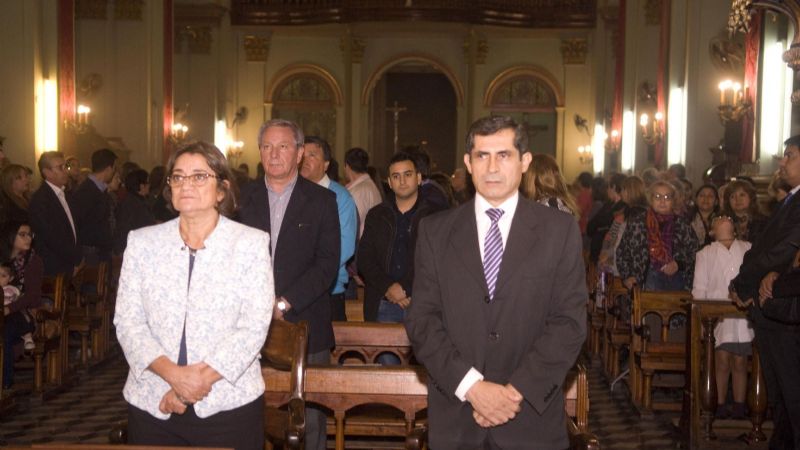 Lucía y funcionarios homenajearon a la Virgen del Valle