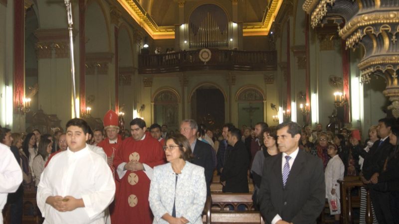 Lucía y funcionarios homenajearon a la Virgen del Valle
