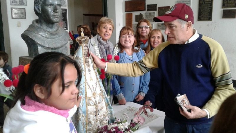 La Virgen del Valle inició su visita a la UNCa