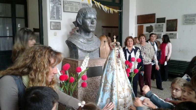 La Virgen del Valle inició su visita a la UNCa