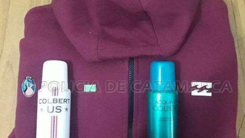 Demoran a un nene con cosas robadas