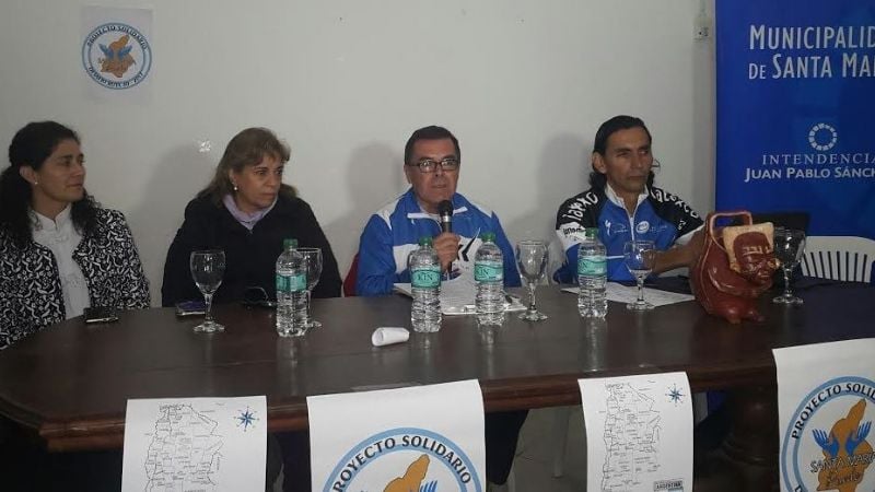 Santamarianos en bicicleteada solidaria de La Quiaca a Ushuaia