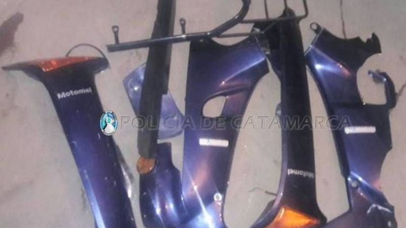 Tras un registro domiciliario, secuestran una moto