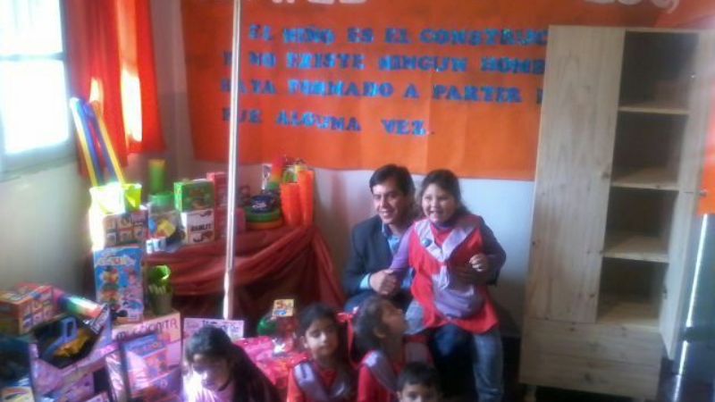 Inauguraron sala de Jardín de Infante en El Alto