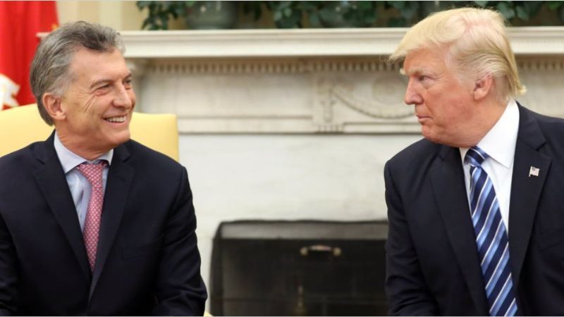 Trump: "Tenemos una relación maravillosa con la Argentina"