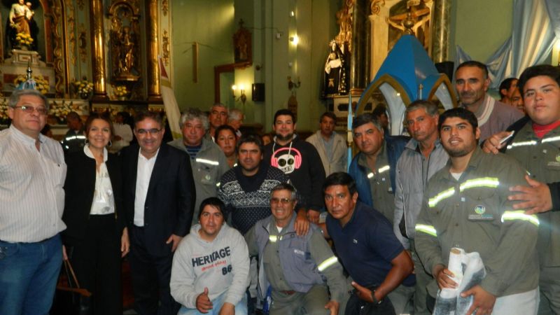 Municipales y Jalil, a los pies de la Virgen