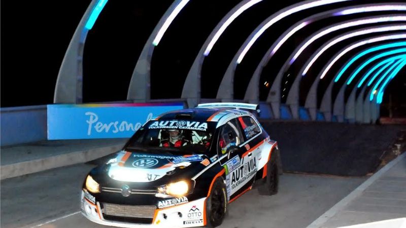 Walter D’Agostini completó la 1ra. etapa del Rally