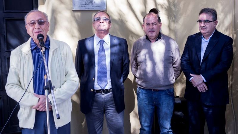 Jalil participó del acto por los 50 años del IES Chavarría