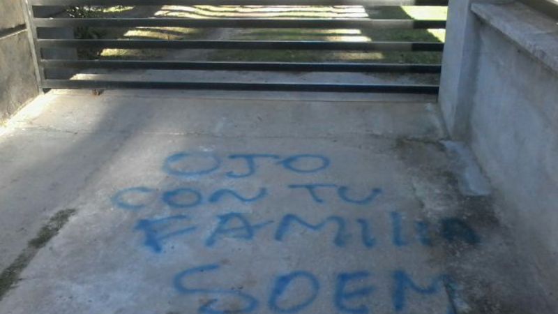 Amenazaron al Intendente Ojeda