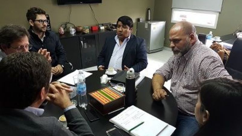 Micone se reunió con empresa minera y el intendente de Antofagasta