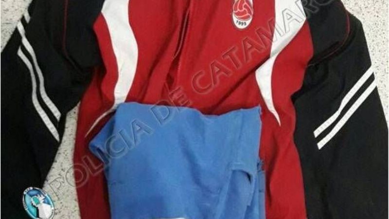 Lo detienen con cosas robadas