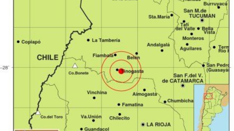 Temblor en el Oeste