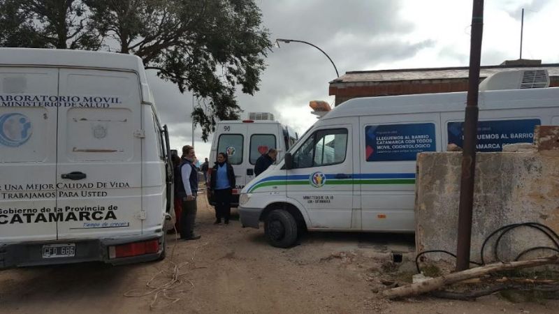 "Lleguemos al Barrio" en Minas Capillitas