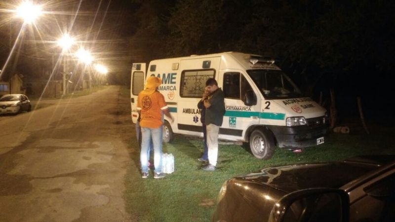 Defensa Civil asistió a familias de La Bajada y Amadores