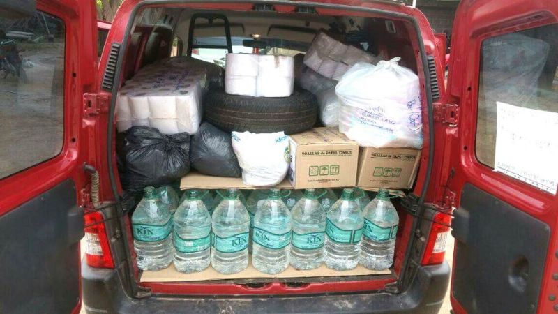 Agrupación Taki llevó ayuda a Lamadrid