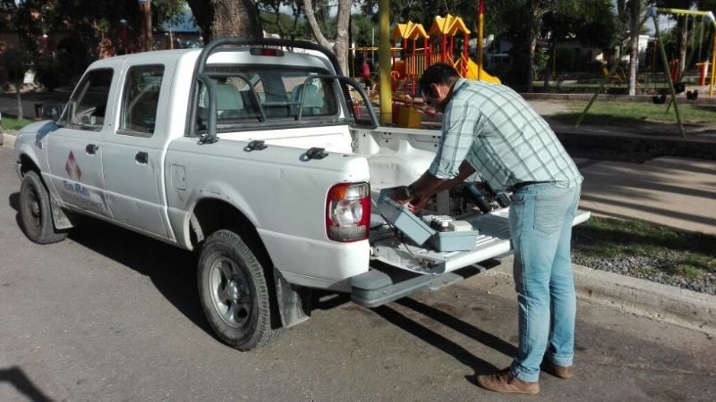 El En.Re. realiza controles de agua