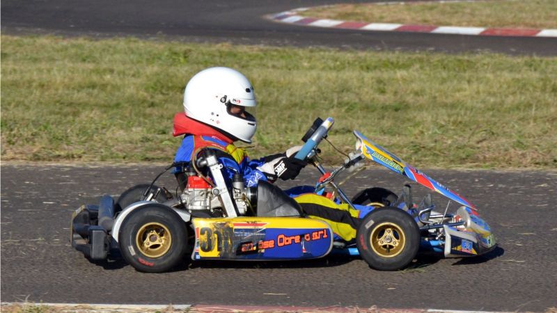 Los “changuitos” catamarqueños se lucieron en el Nacional de Karting