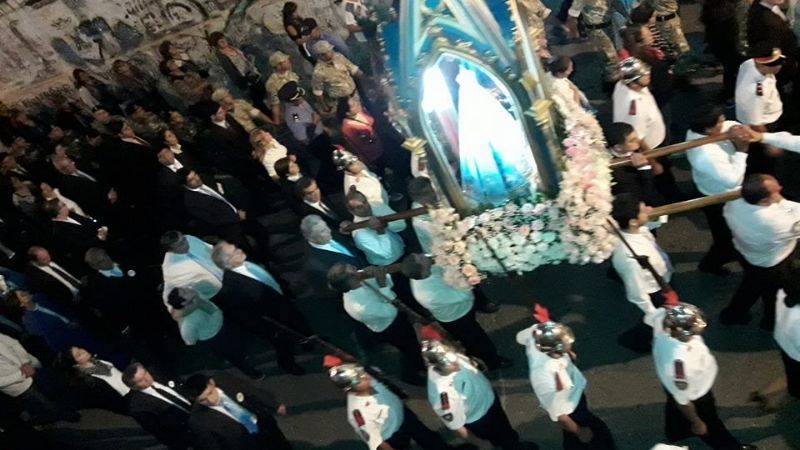 El pueblo caminó junto a la Morena del Valle